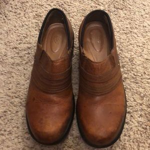 Leather Steel Toe Clogs